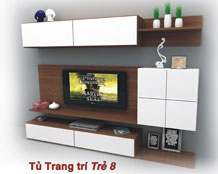 TỦ TRANG TRÍ TRẺ 8