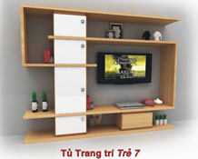 TỦ TRANG TRÍ TRẺ 7