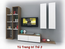 TỦ TRANG TRÍ TRẺ 3